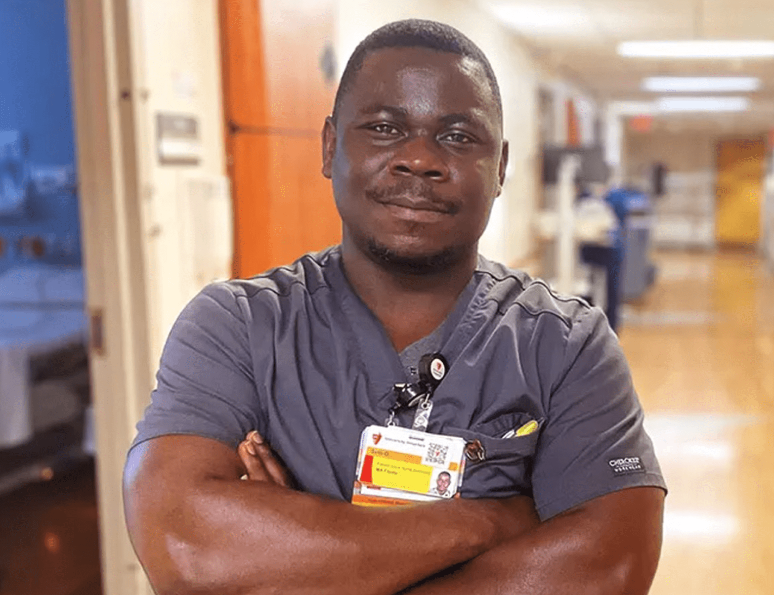 Headshot of Seth O., Patient Care Nurse Assistant, University Hospitals Cleveland Medical Center.